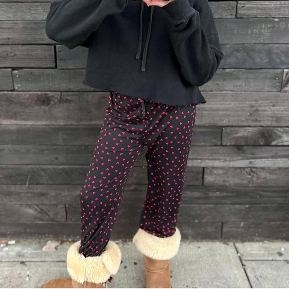 Pixie Lane Heart Pajama Pants - Picture 2 of 3